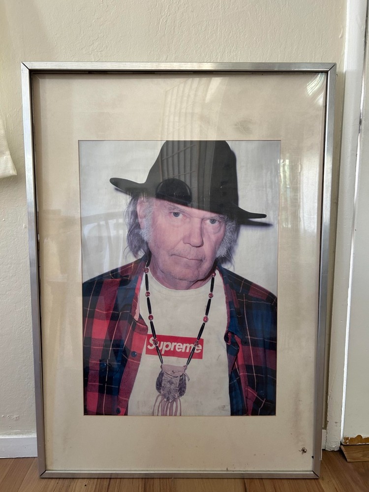 Supreme x Neil Young Wheatpaste Poster