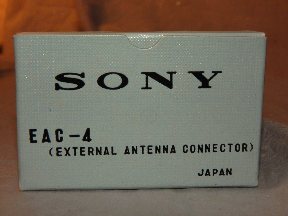 Vintage SONY EAC-4 NIB