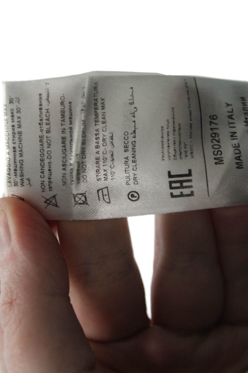 MSGM Kids Childrens Girls Double Breasted High Rise Pant Suit Green Size 10/12