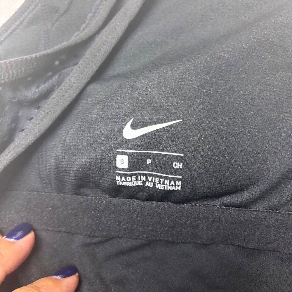 Nike | One Piece Black Size Small Athletic Training Performance Cutout Back Leo