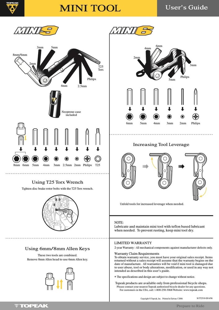 Mini 9-Function Bicycle Multi Tool Compact Repair Kit For Maintenance New Kit