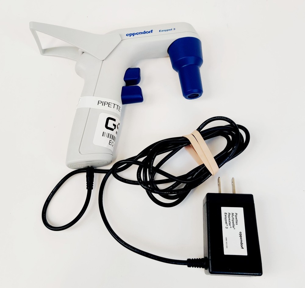 Eppendorf Easypet 3 Motorized Pipette Controller with Charger, Holder