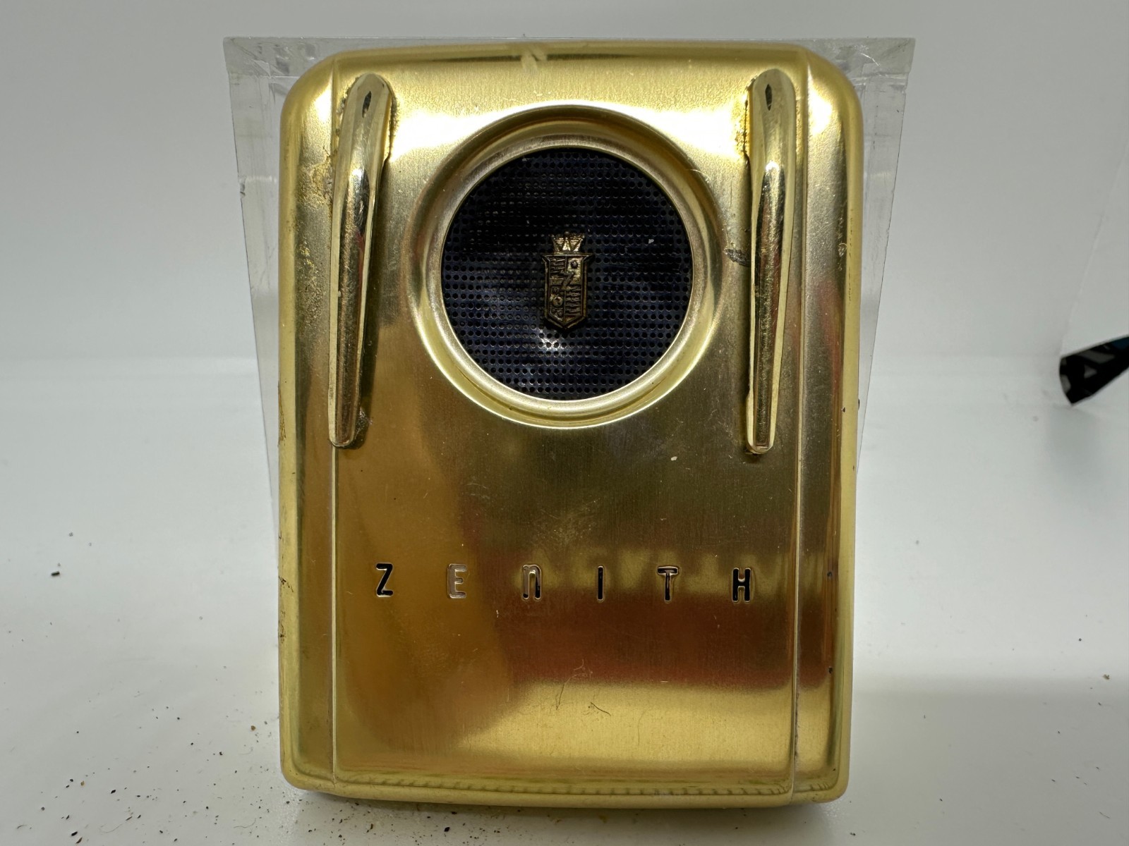 Vintage 1950s Zenith Hearing Aid Model Royal Gold Device Only