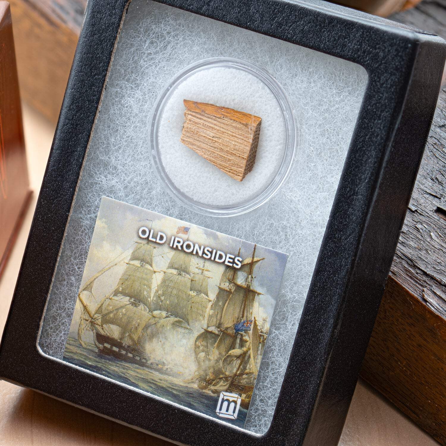 Old Ironsides USS Constitution Hull Fragment