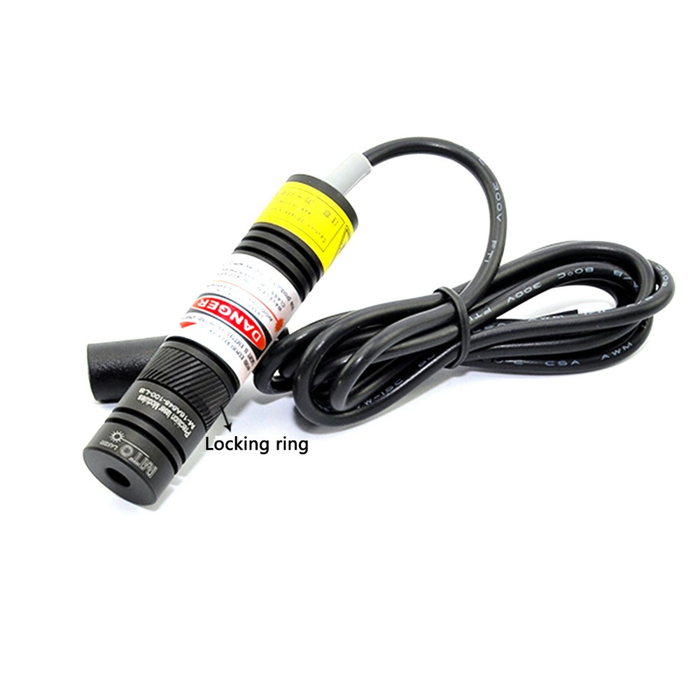 1pc Focusable 405nm 200mw blue / violet dot laser diode module 16*68mm