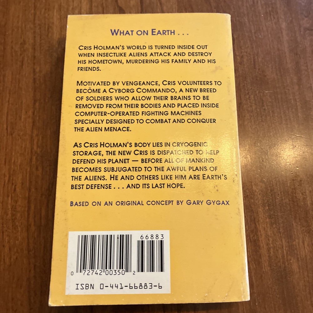 Gary Gygax - Cyborg Commando #1 - Planet in Peril