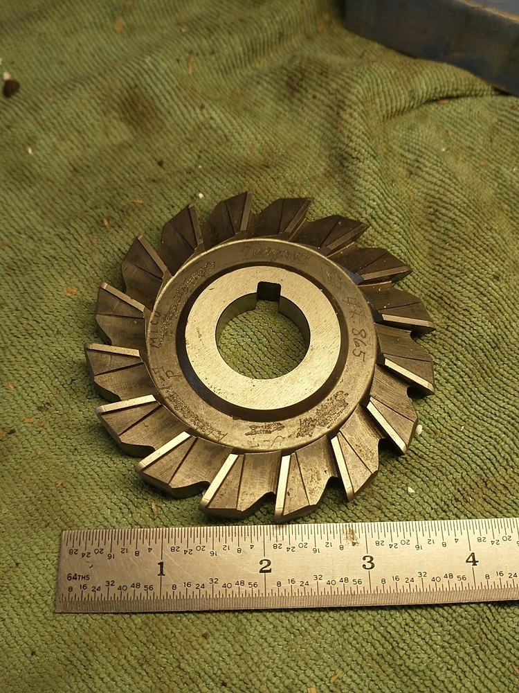 NIAGARA 4X.39" 1"-KEYED BORE SIDE MILLING CUTTER