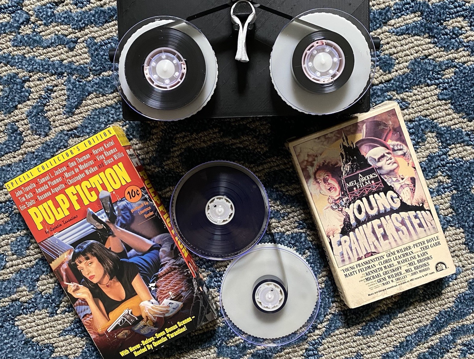 Tape Saver VHS & Betamax Mold Removing Machine Video Cassette Tape Cleaner V1