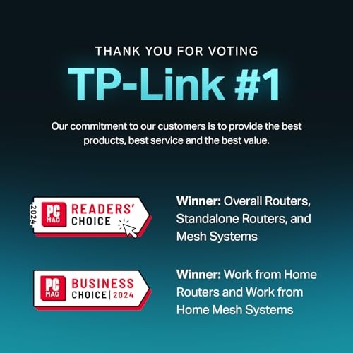 TP-Link Deco X55 AX3000 WiFi 6 Mesh System - 6500 Sq Ft Coverage 3-Pack