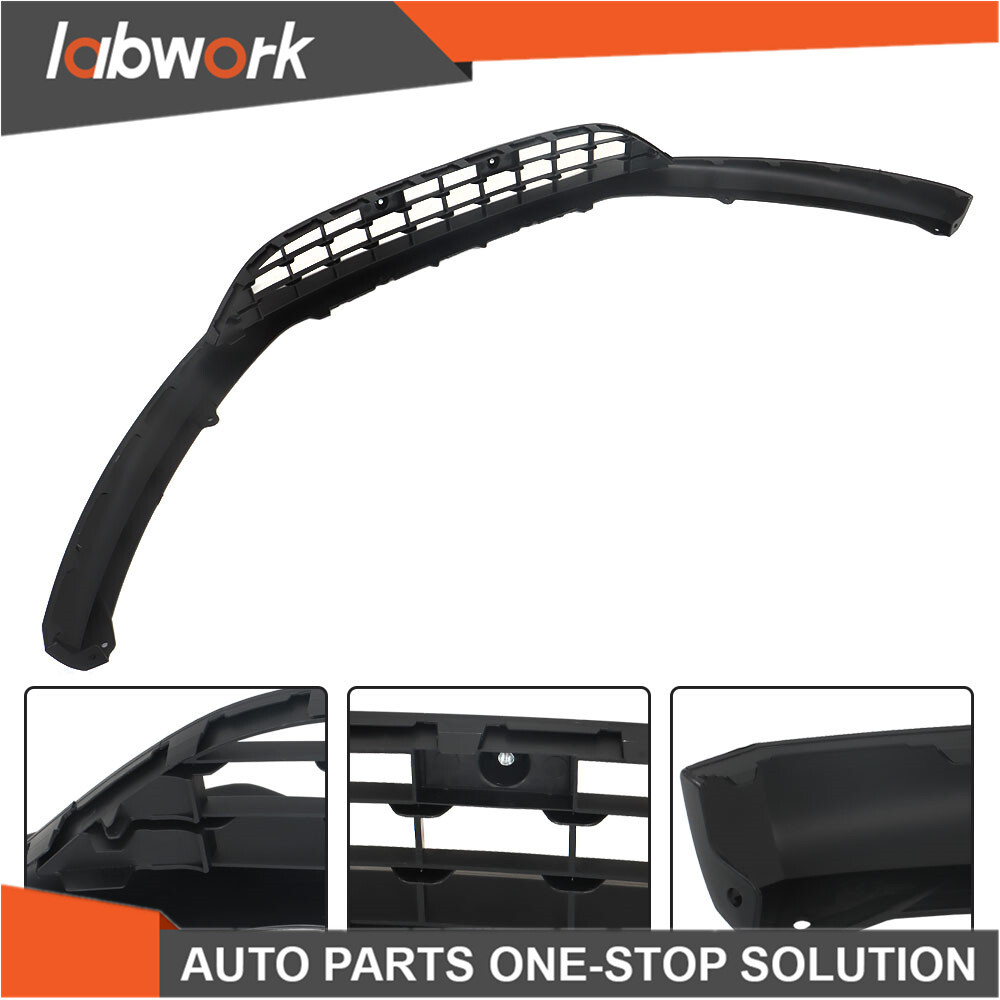 Labwork Front Bumper Lower Valance Panel Grille Grill For 2015-2018 Ford Focus
