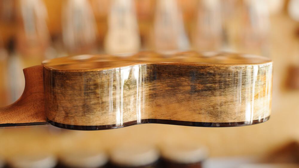 Bright Sun Solid Mango Tenor Ukulele