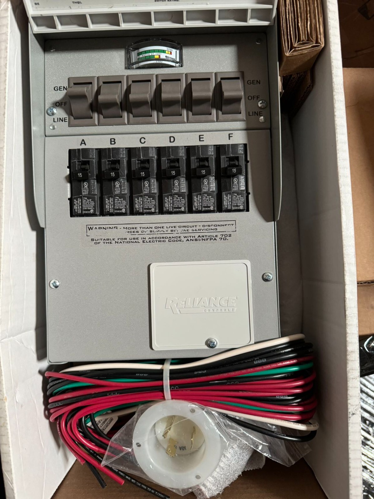 EcoFlow Manual Transfer Switch 306A1 (Pairing with Single DELTA Pro 3/DELTA Pro)