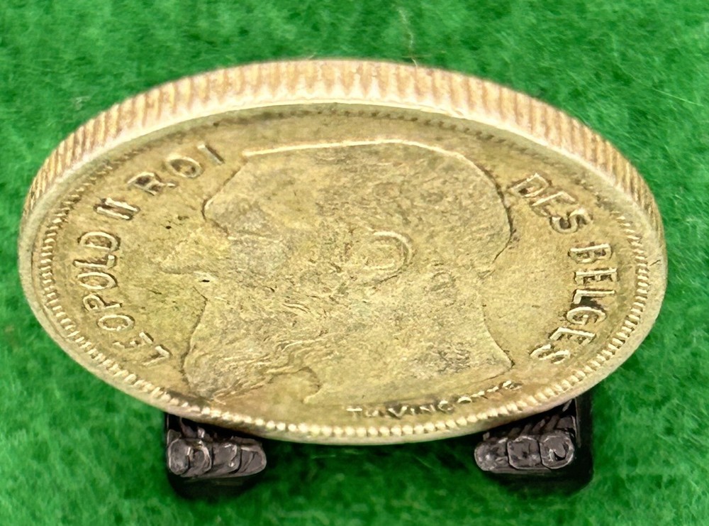 1909 Belgium Silver 2 Francs