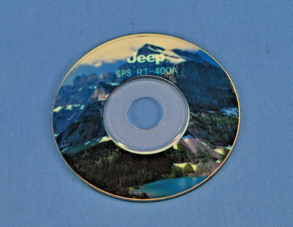 Jeep GPS RT-400A Mini-Disc CD Untested (Has some scratches) FREE SHIPPING