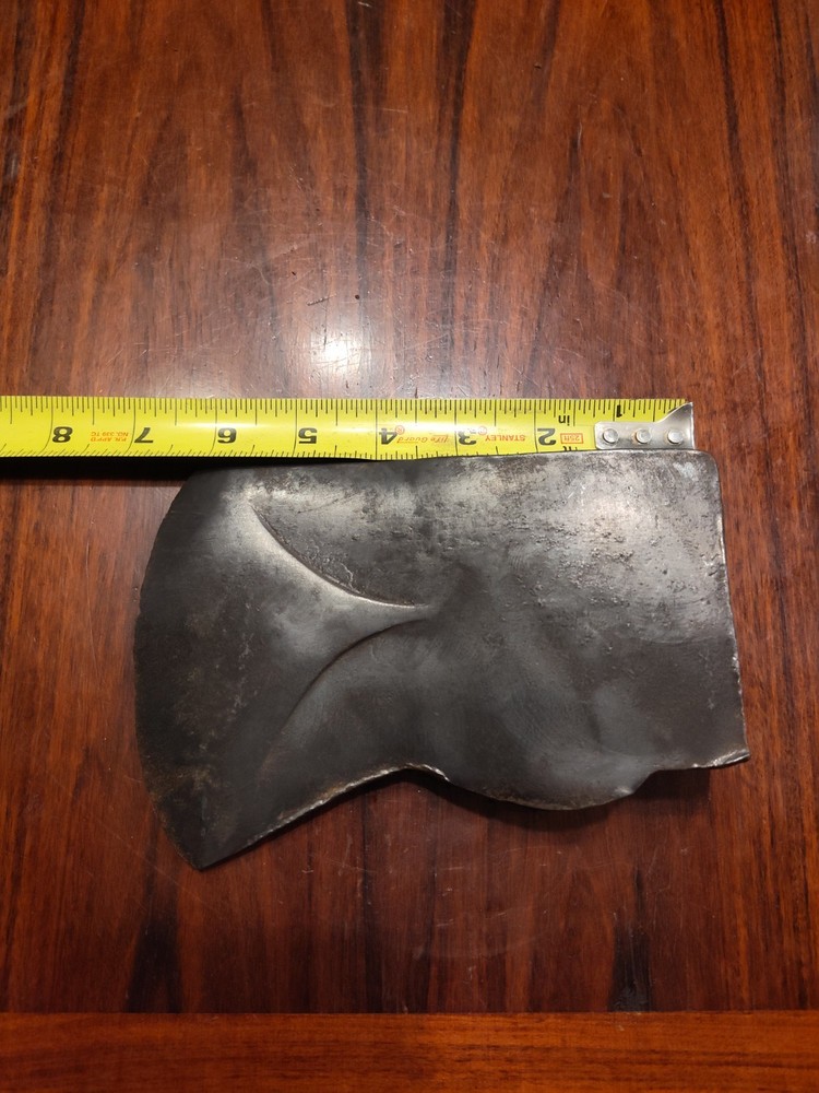Vintage Unbranded Plumb Jersey Phantom Bevel Pattern Single Bit Axe Head 3.6lb
