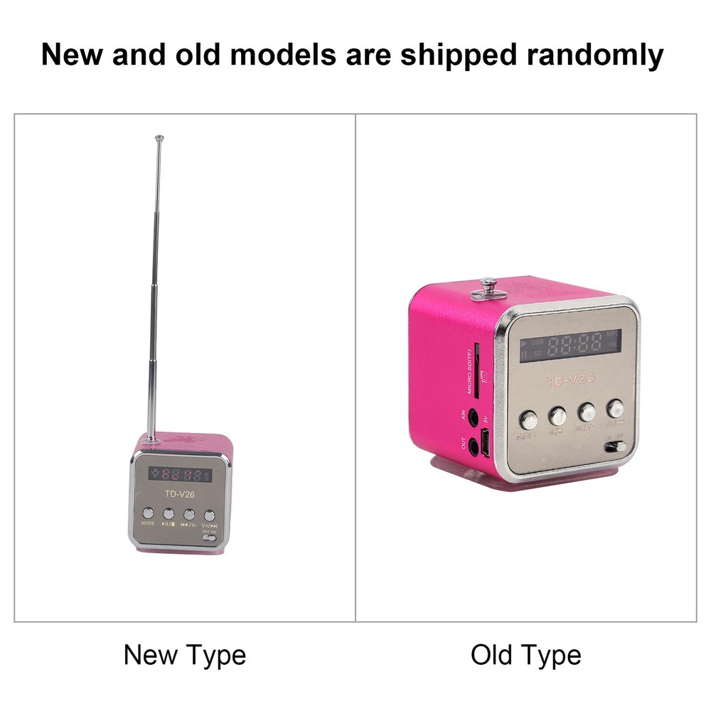 Portable Music Player Mini Speaker Easy To Use