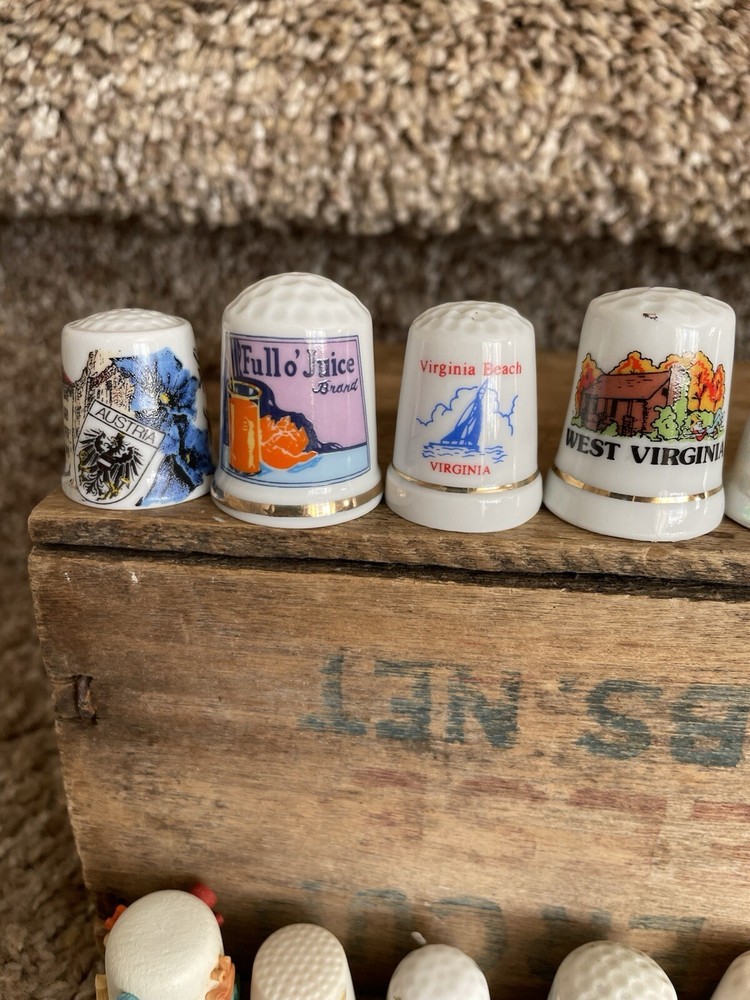 thimbles collectibles lot