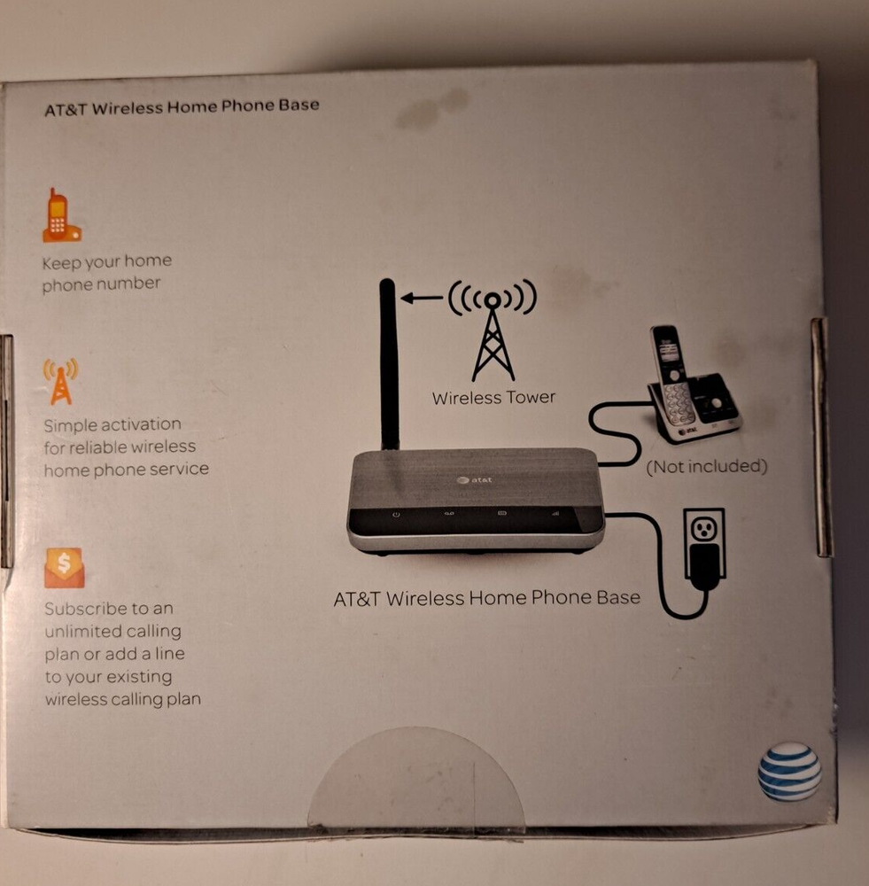 AT&T WF720 WIRELESS HOME PHONE BASE