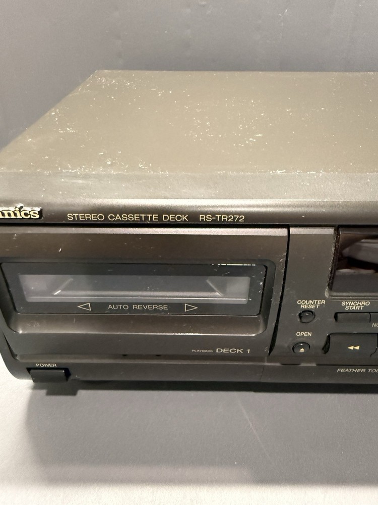 Vintage Technics RS-TR272 Stereo Cassette Deck Auto Reverse