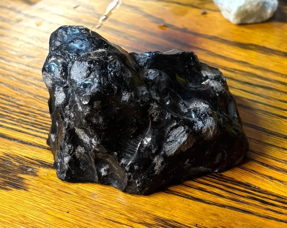 Beautiful 430 Gram Snowflake Obsidian Specimen!
