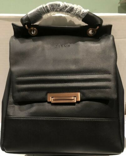 Jill-e Designs Smart Tablet Purse, Black Leather (472281)