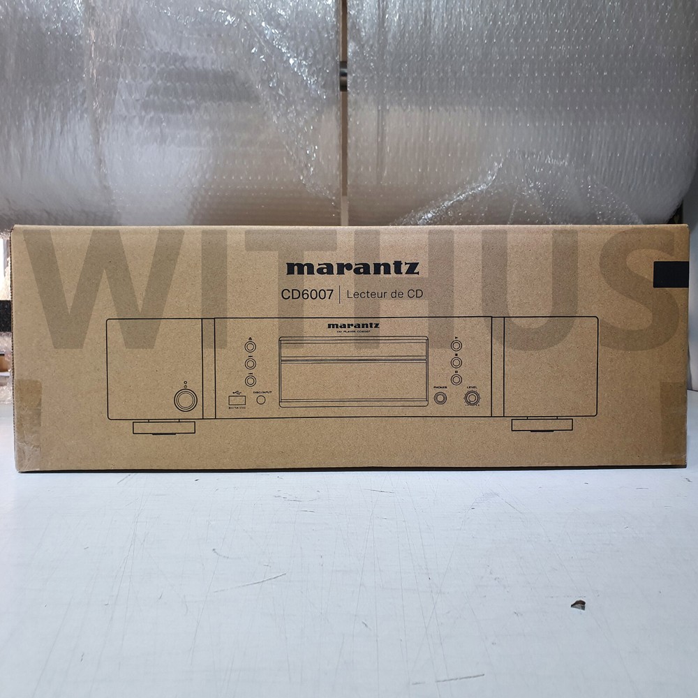 Marantz CD6007 CD Players Finely Tuned CD Player 220V_Black- Express