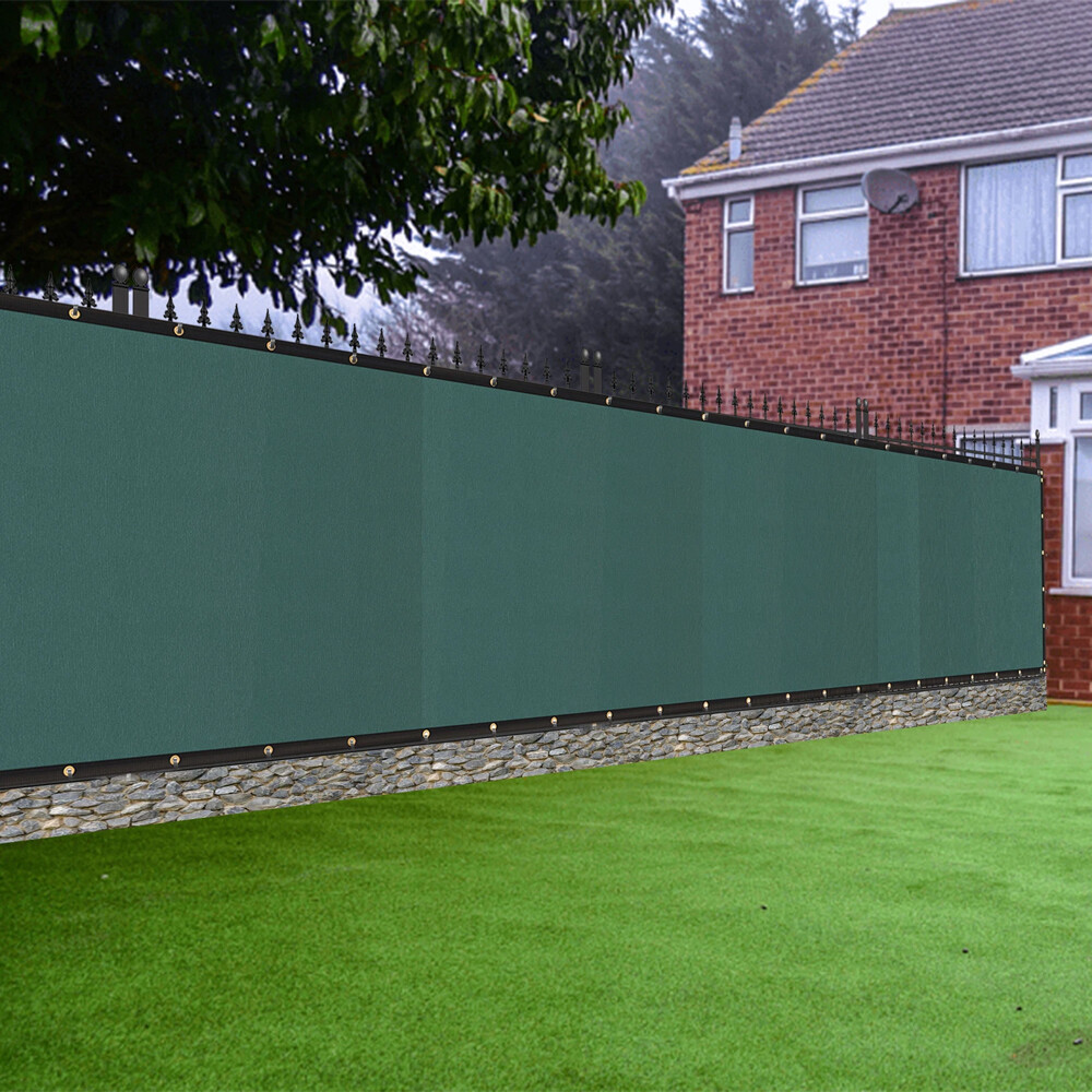6 X 50ft Privacy Fence Cover Screen Fencing Mesh Shade Net Cover for Garden Yard