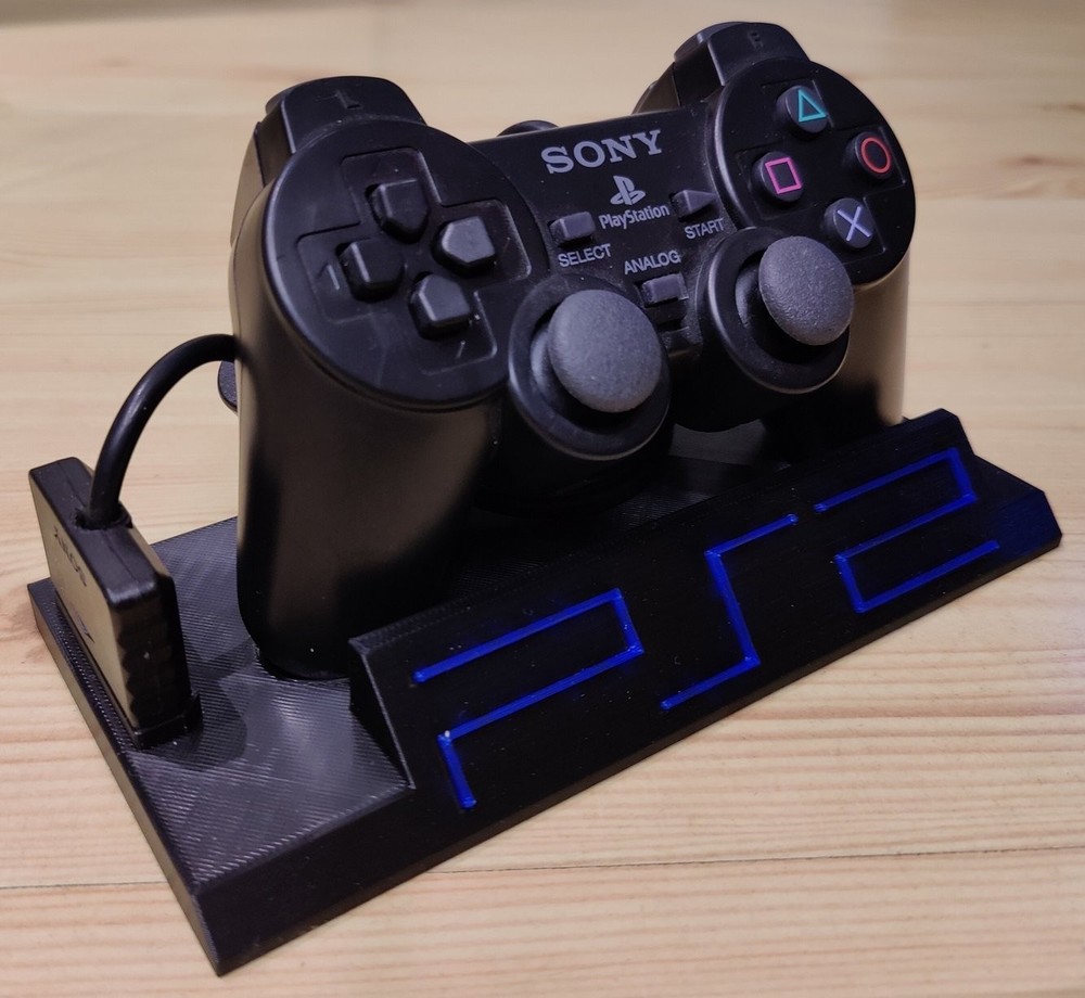 PlayStation 2 Controller Stand | PS2 Controller Holder Dock – Retro Display