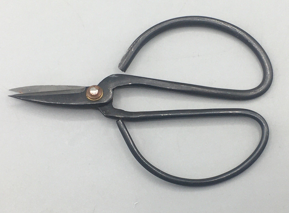 Bonsai Pruning Shears Scissors 4" Black Japanese Marked Sharp