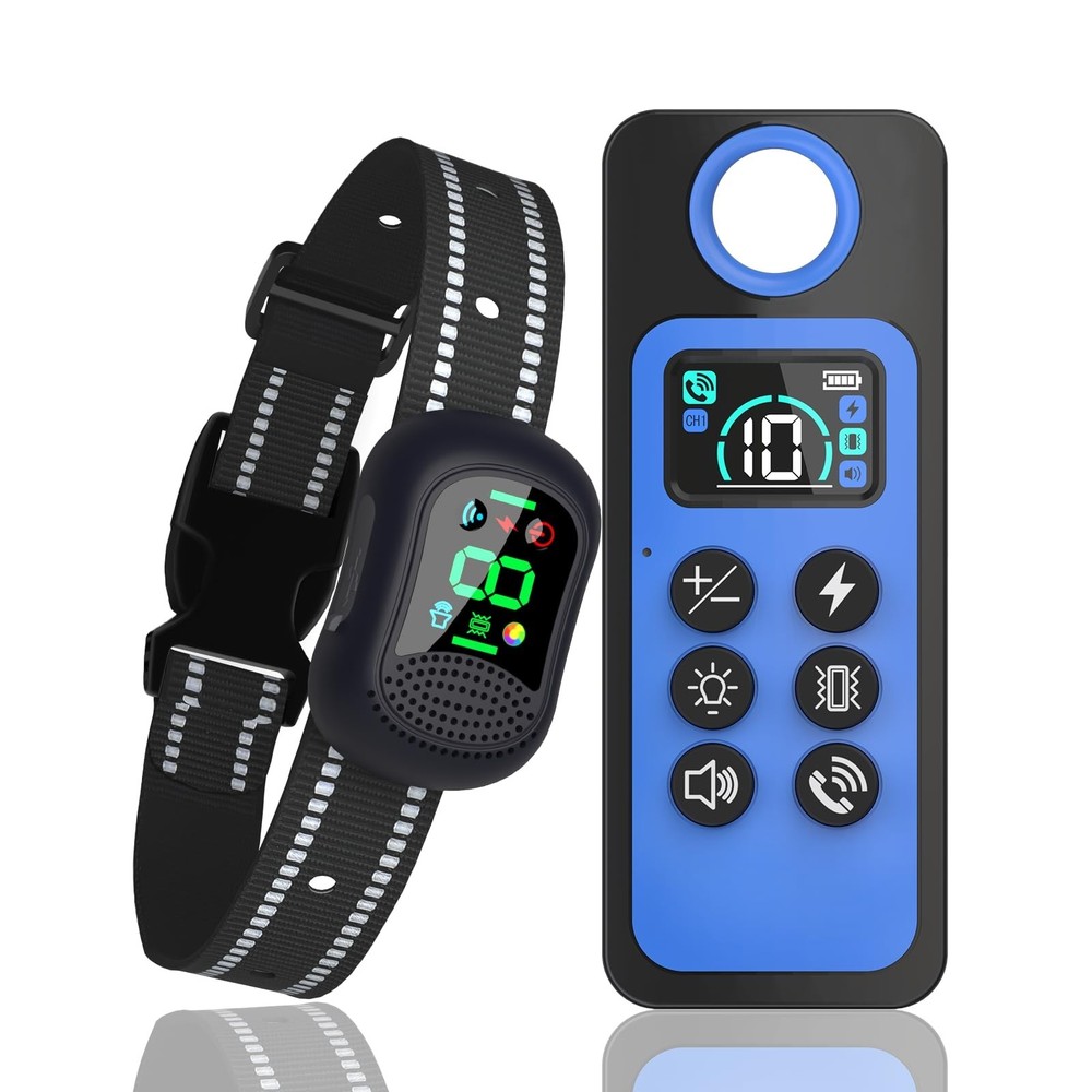 Dog Shock Collar for Large/Medium/Small Dogs | Rechargeable E-Collar,4900FT D...