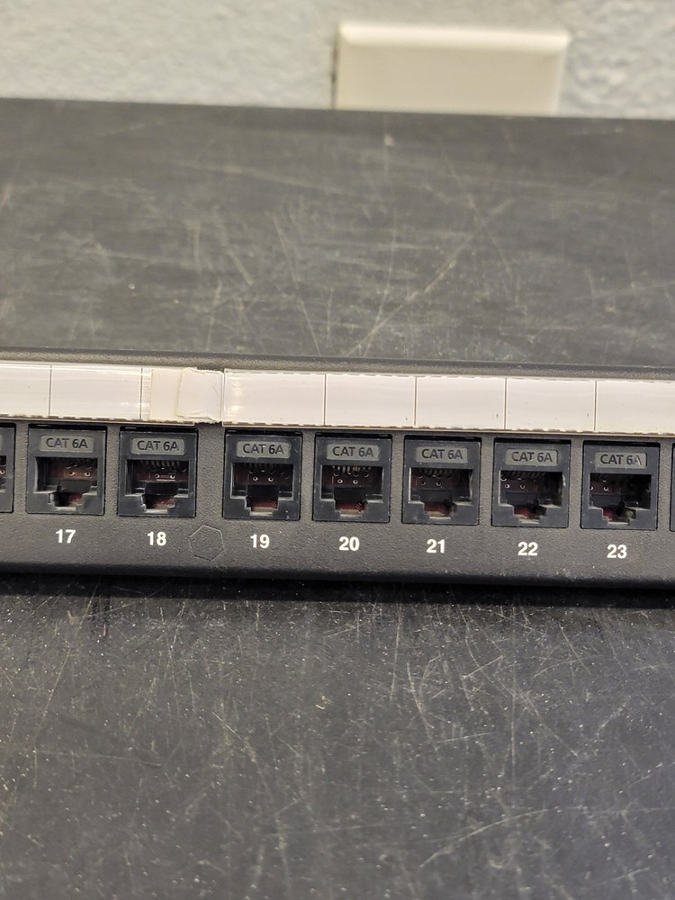(3) Levinton Cat6A Universal Patch Panel 24-Port 10G Extreme