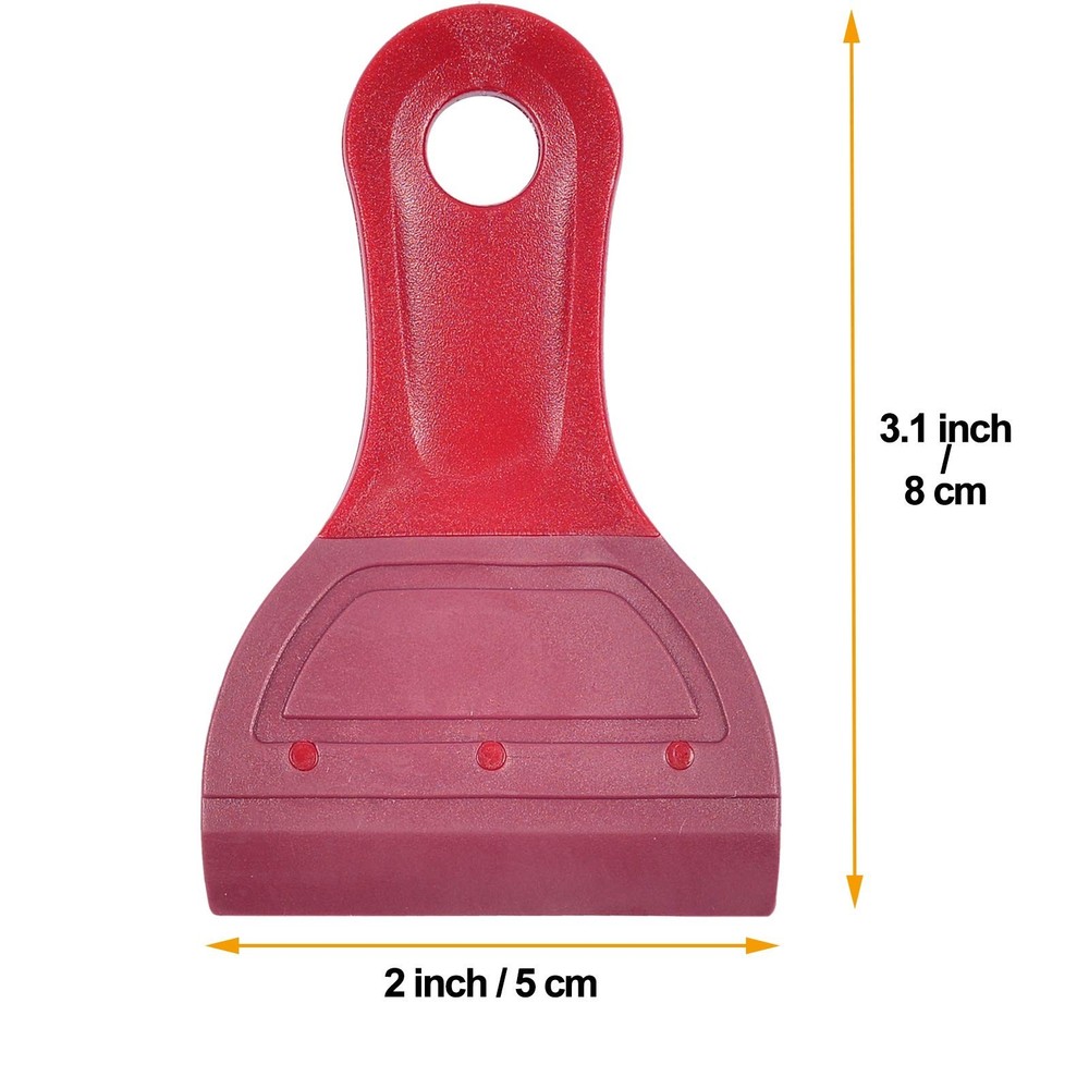 Extra Small Squeegee Soft Rubber Blade 2 Inch Mini Size for Screen Printing, ...