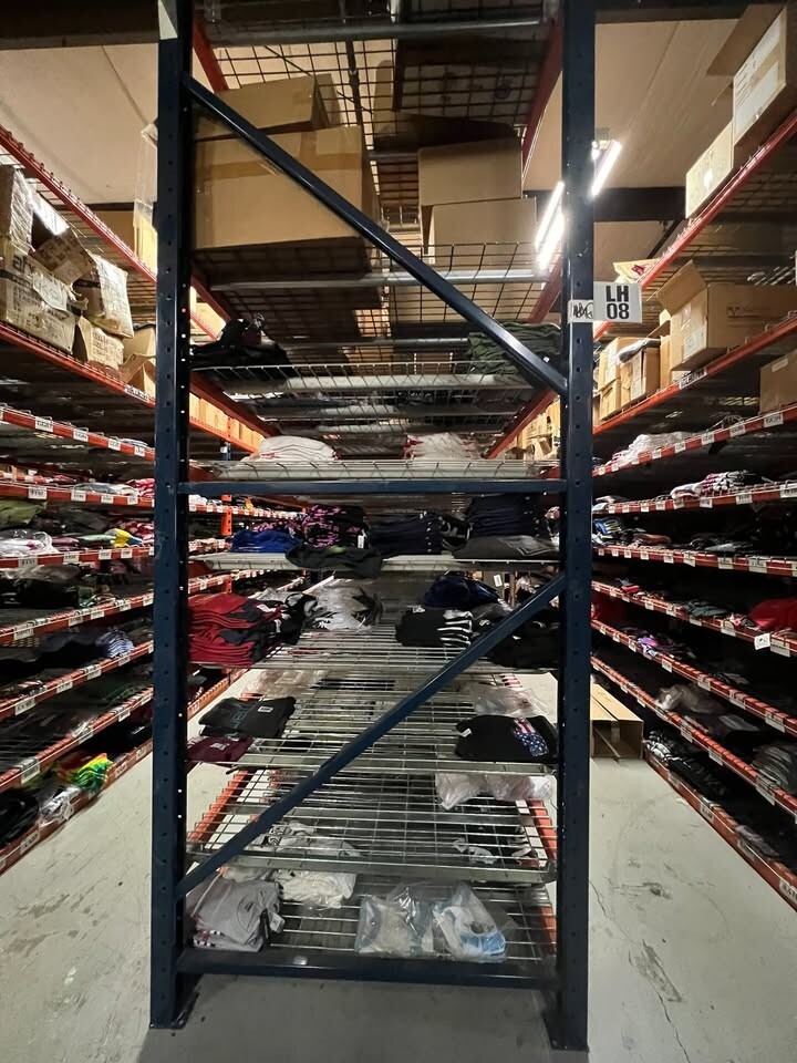 10'x48" UPRIGHTS - MASTER RACK WAREHOUSE PALLET RACKING
