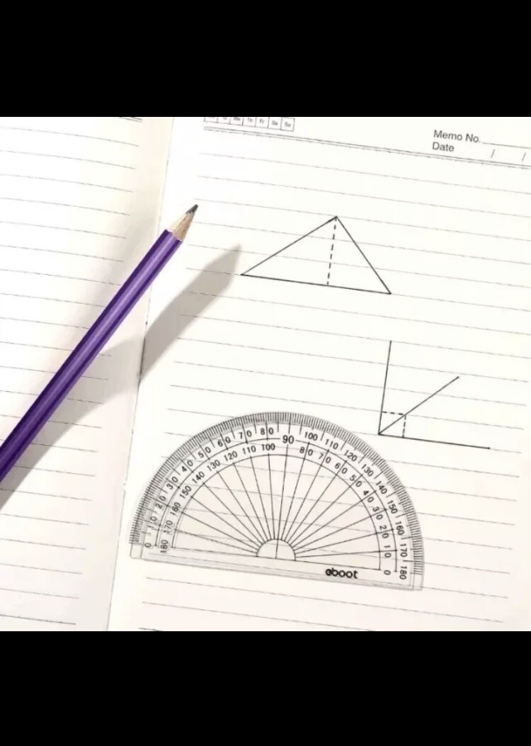 4 Inch Clear 180 Degree Protractor