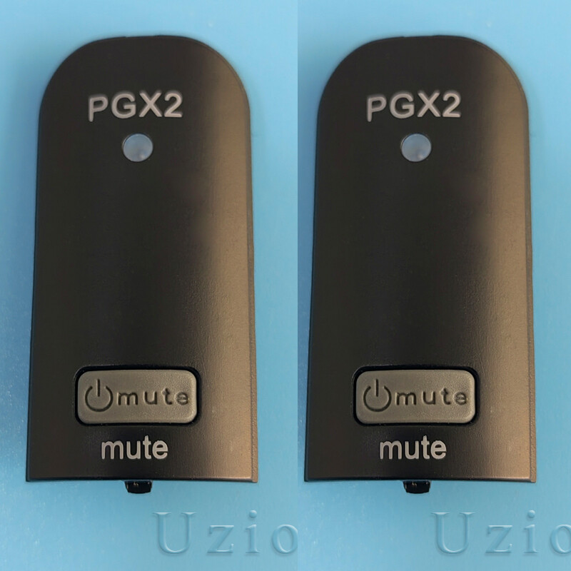 2X For Shure PGX2 Microphone Wireless Control Switch Bezel Cover Shell & Button