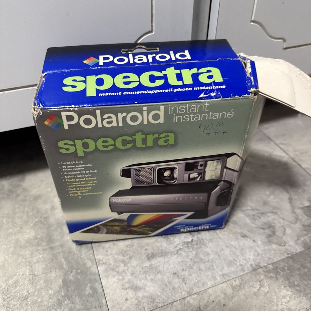Vintage Polaroid Spectra System SE Auto-Focus Instant Camera