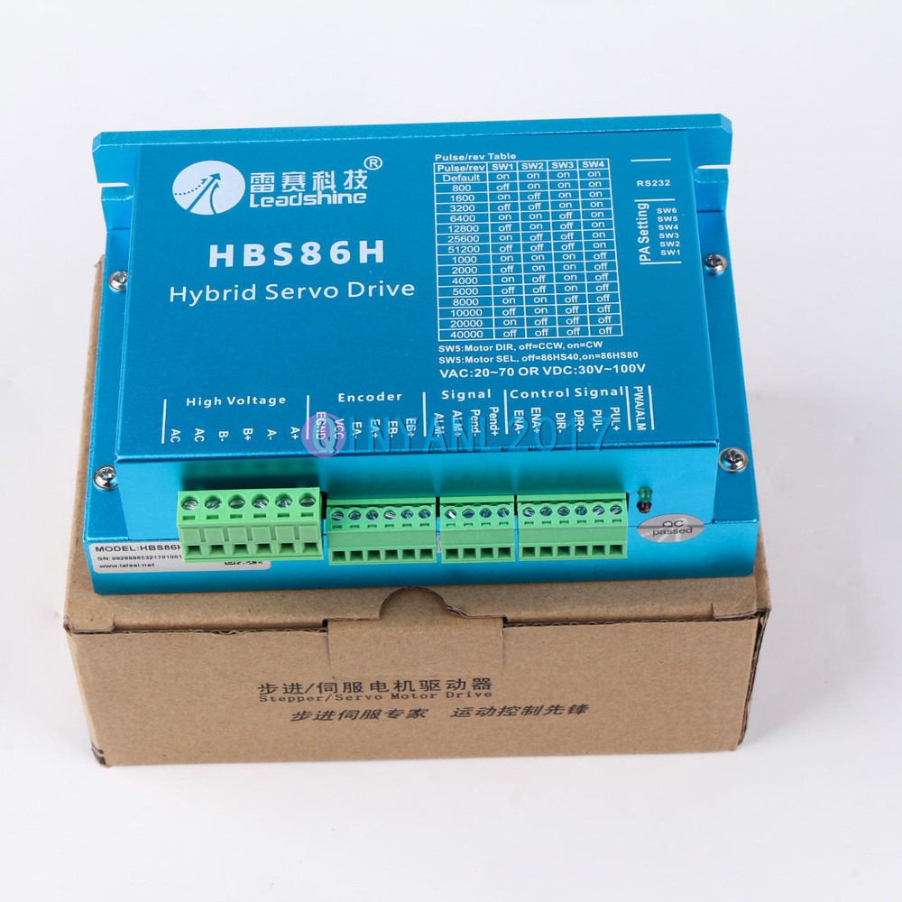 One New Closed Loop Hybrid Step Servo Drive HBS86H