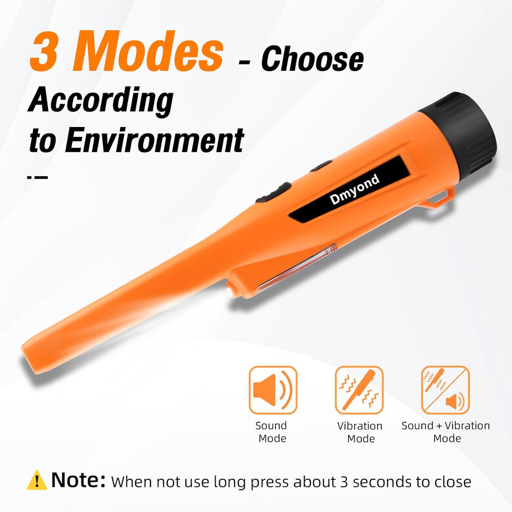 Metal Detector Pinpointer & Accessories Kit, Waterproof Handheld Pin Pointer Wan