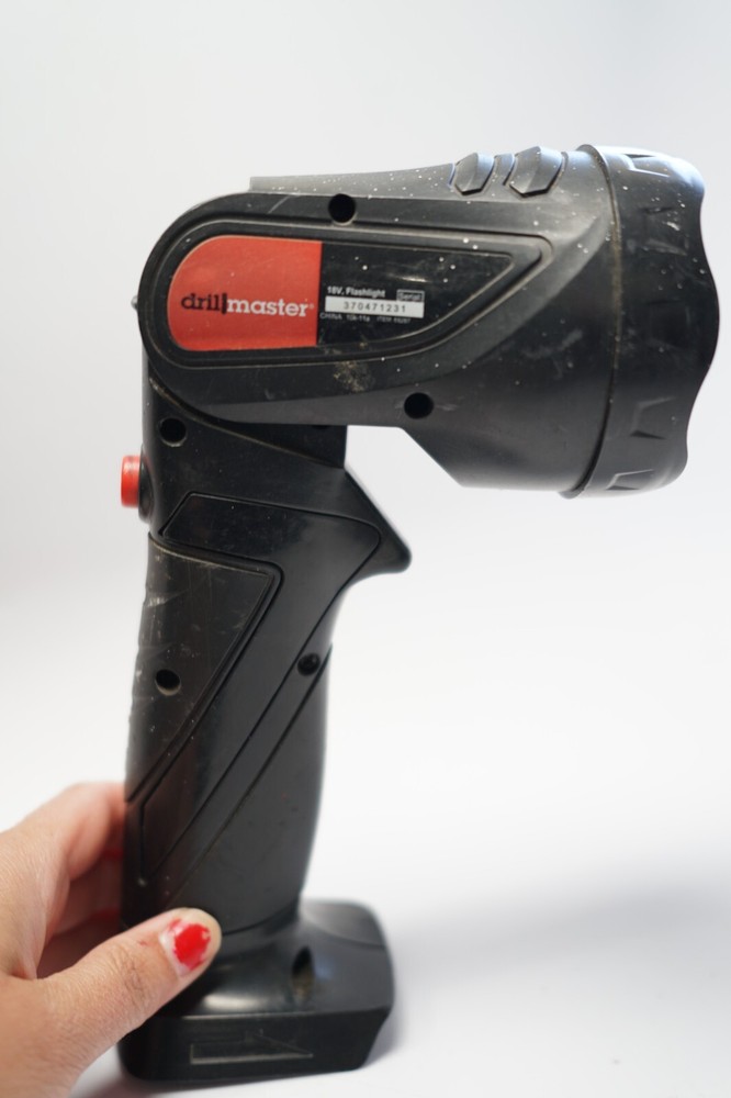 Drill Master 68287 18V Flashlight Work Light Bare Tool TESTED WORKS swivel head