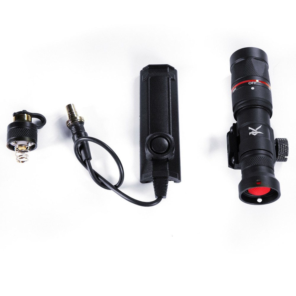 KTactical Rail Mount Weapon Light with Pressure Pad and Back Button
