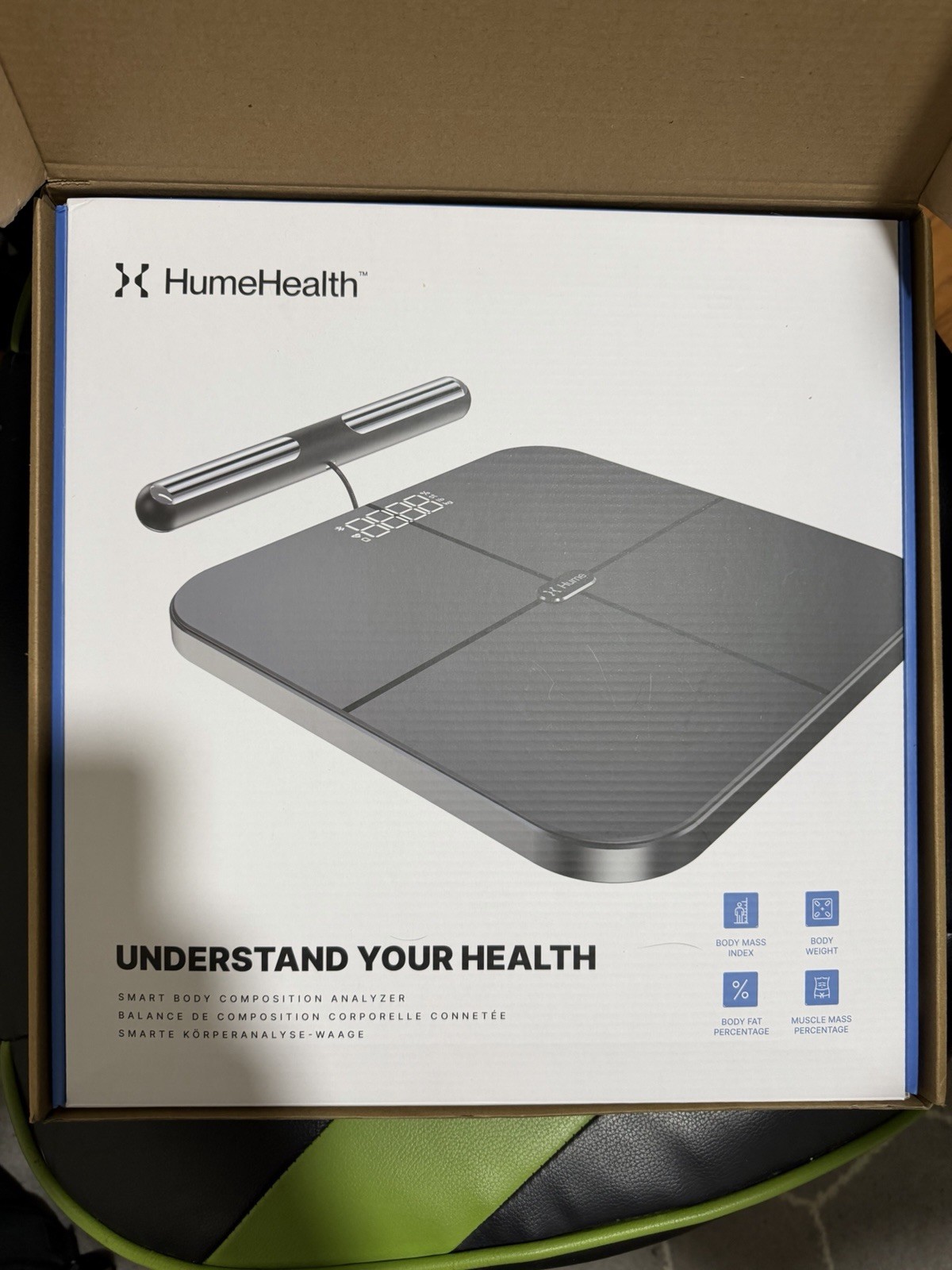Brand New Hume Health The Body Pod Home Body Analyzer & Scale