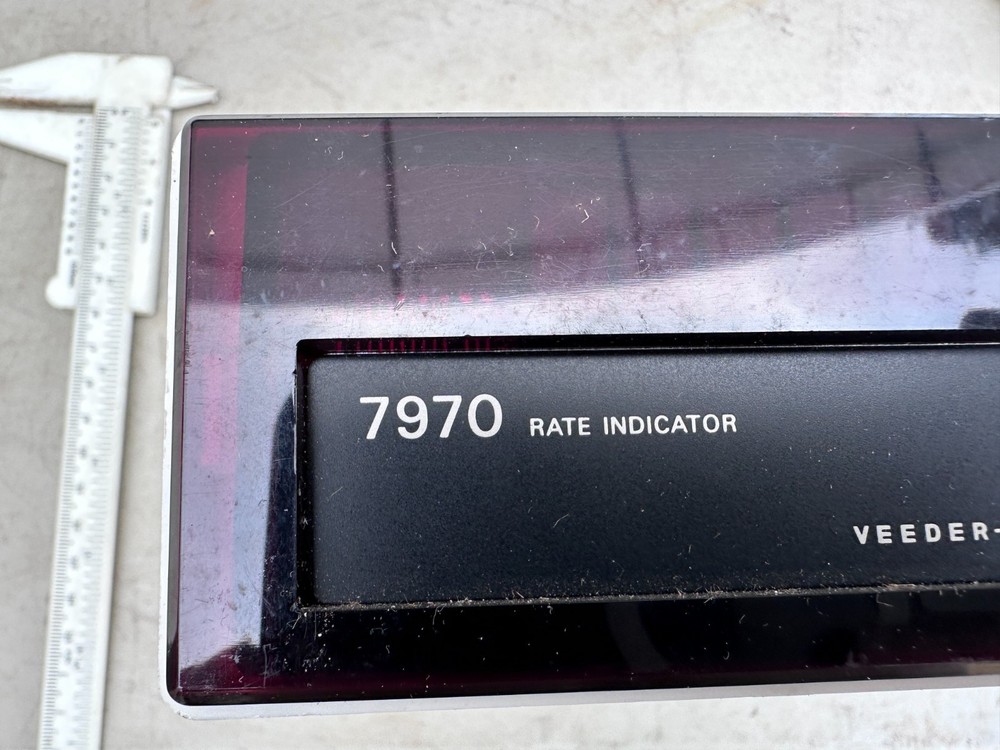 VEEDER-ROOT 7970 Rate Indicator