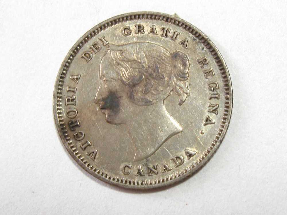1900 Canada 5 Five Cents - Oval 0's - #6357-75