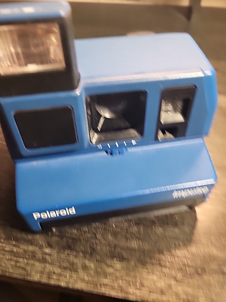 Polaroid Impulse Blue Instant Camera Vintage - WORKING