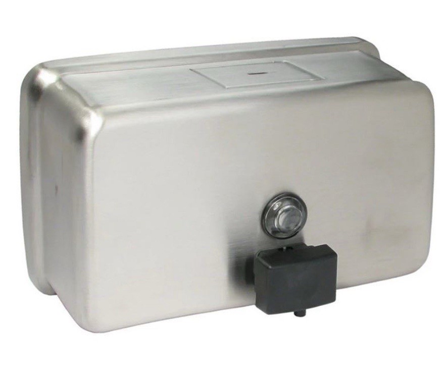 Bobrick ClassicSeries Surface Mounted Horizontal Soap Dispenser - B-2112 Bobrick