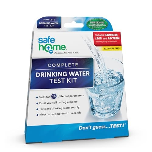 Complete Drinking Water Test Kit – DIY Screening for 14 Parameters + Optional