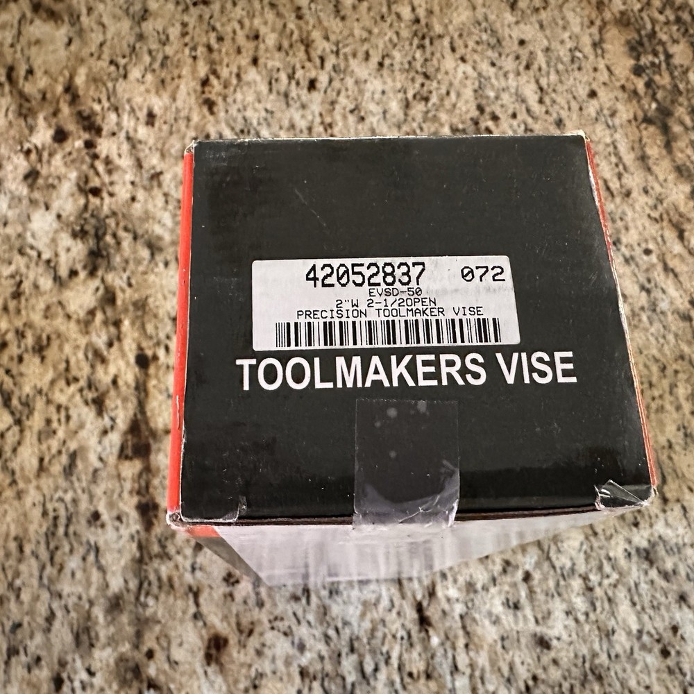 Gibraltar 42052837, Model EVSD-50 Precision Toolmaker’s Vise