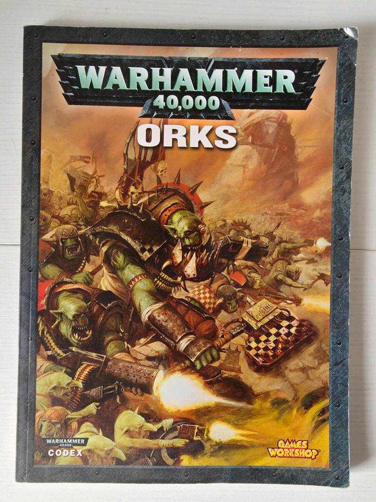 Warhammer 40k Codex Orks 4th Edition Oop Rare 2007