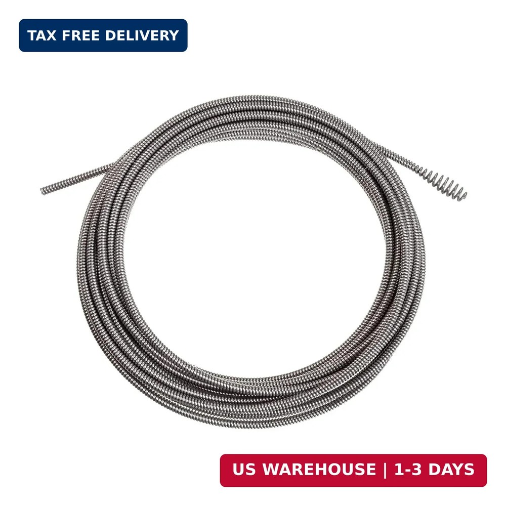 Drain Cleaning Cable, 5/16 In. x 35 ft.