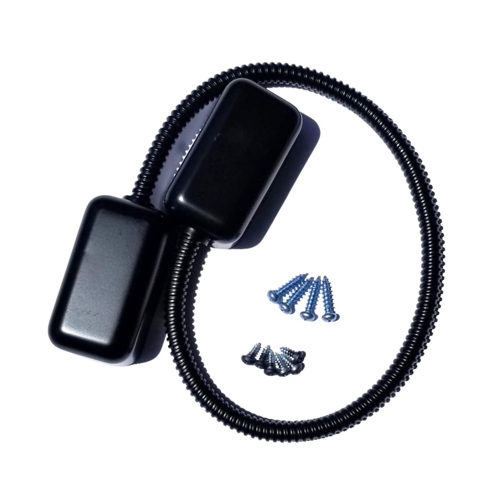 Armored Loop Power Transfer | Electrified Commercial Exit Doors | Door Black